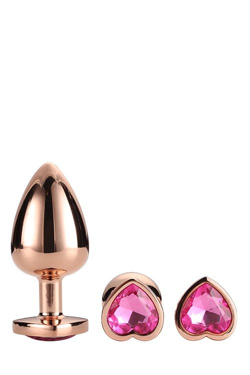 Buttplug Set Gleaming - Rose *