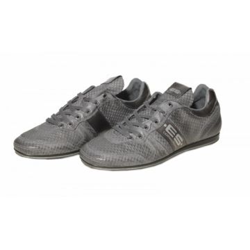 ES Leather Sneakers Charcoal