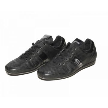 ES Leather Sneakers Black