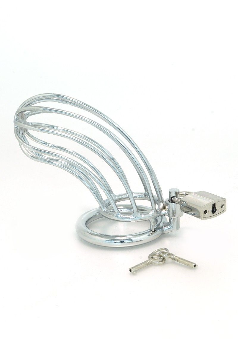 Chastity Device Bird Cage Stainless Steel kopen bij SexshopGay.nl