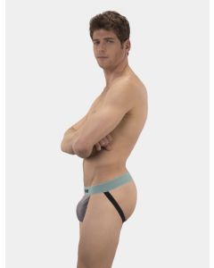 Barcode Berlin Basic Jock Ares - Grijs/Mint Groen