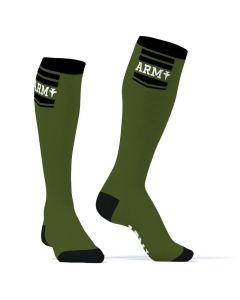 SneakXX Football Sokken ARMY One Size - Groen