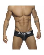 Addicted 3-Pack Mesh Brief Push Up zwart voorkant