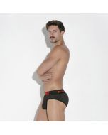 Code 22 Pride Mesh Jockstrap Slip - Zwart