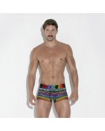 Code 22 Pride Gestreepte Mesh Trunk - Diverse Kleuren