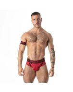 Locker Gear Jock Brief Sweat It - Rood