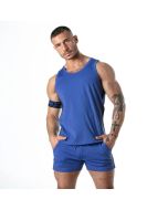 Locker Gear Tanktop Sweat It - Blauw