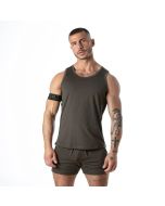 Locker Gear Tanktop Sweat It - Khaki