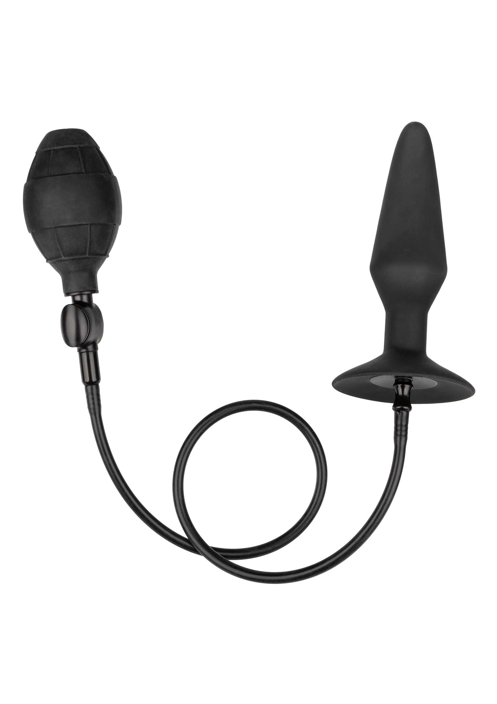 Siliconen Opblaasbare Buttplug - Large*